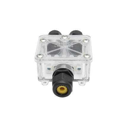 Transparent sealed box with preset 41A 450V AC, 3 ways 5-14mm IP68 Leader