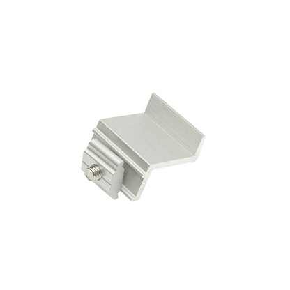 End clamp 35mm for photovoltaic solar panel system B, 24mm Breckner Germany