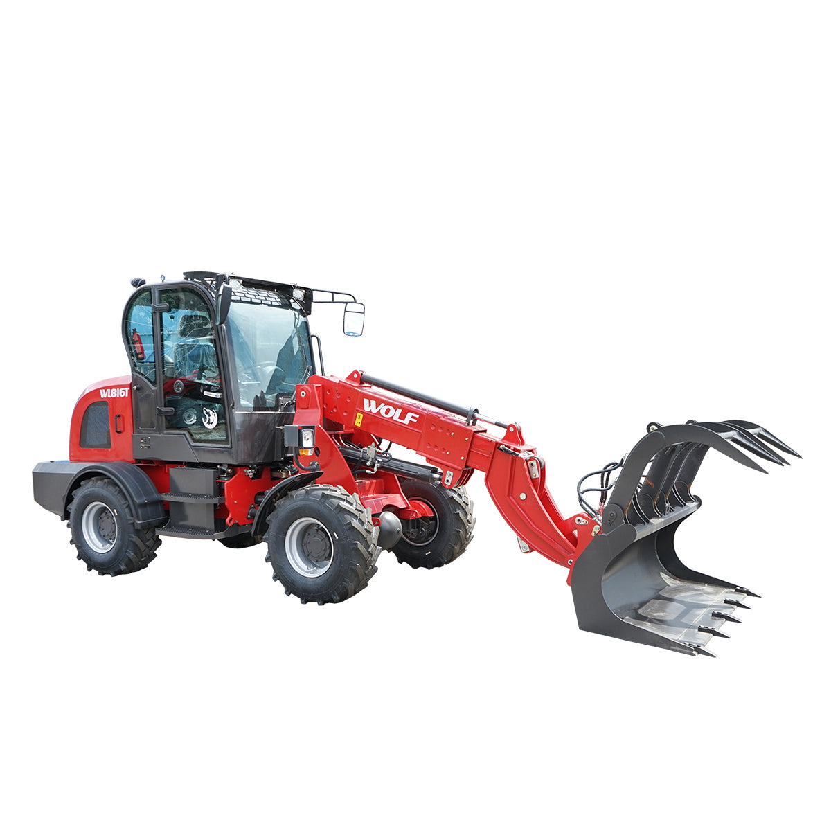 WOLA 36KW telescopic front loader, 4WD, Euro 3, cab with heating WOLF
