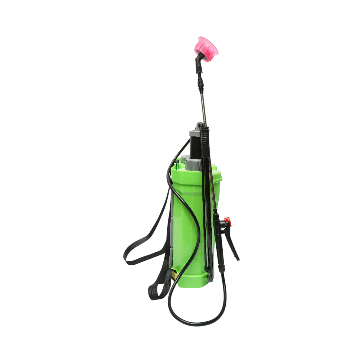 Manual spray pump with 16L tank, 3 nozzles, max pressure 3 bar