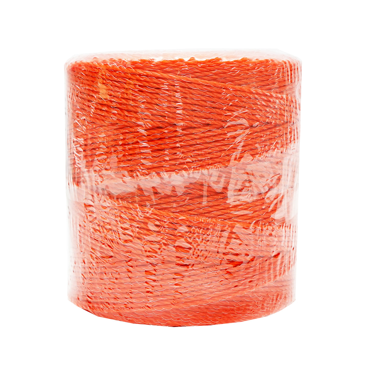 Roll of orange wire 2.5mm with metal insert 3x0.15mm SS, resistance 7.4 Ohm/m, 500m electric fence Mezofarm