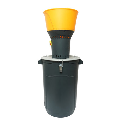 Electric grain mill 1.3 KW, 220V, 60L tank, 19000 rpm, capacity 350 Kg/h, 5 included screens