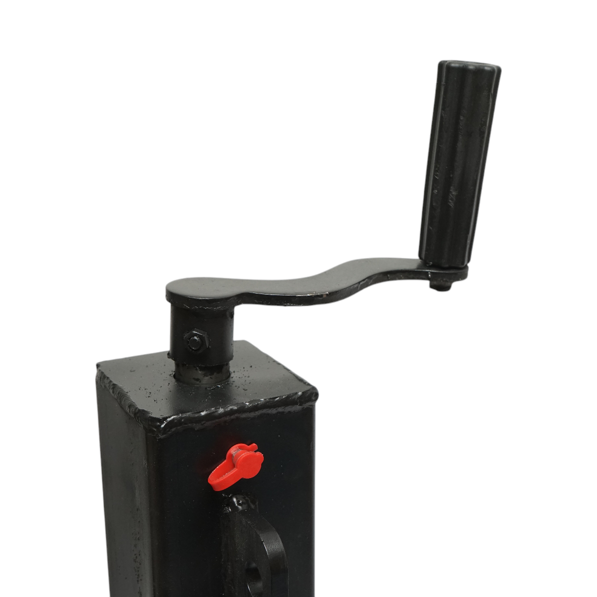 Adjustable support leg trailer with crank 55-90cm, lateral fixing, maximum load 4000 Kg
