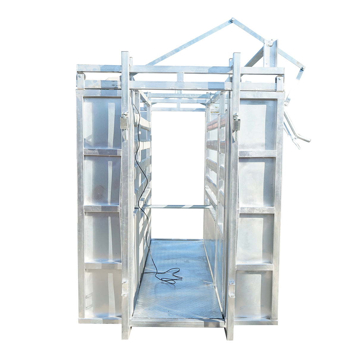 Contention stand, immobilization device for cattle with scale