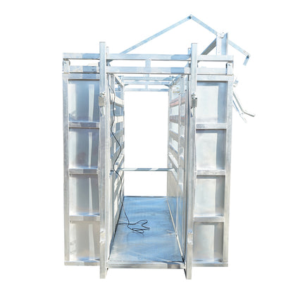 Contention stand, immobilization device for cattle with scale