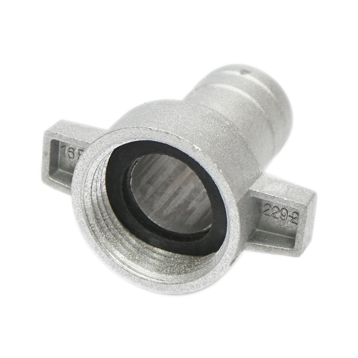 Coupling connector 1 inch with nut and aluminum gasket for irrigation water hose, fire department with internal thread