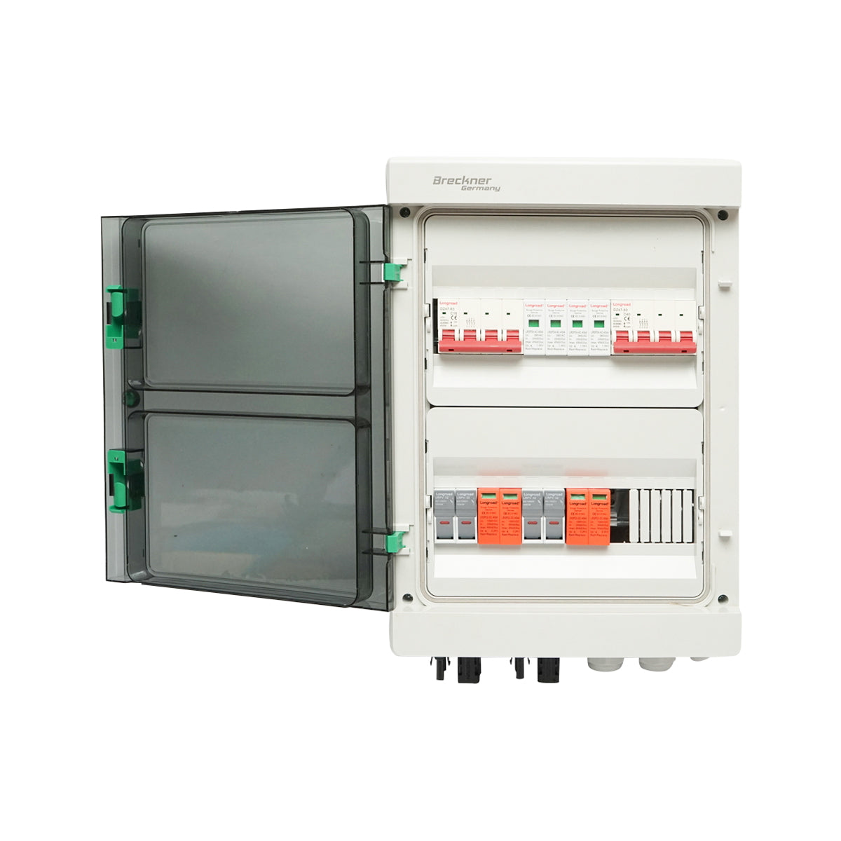 Complete ON-GRID photovoltaic kit with 6KW DEYE inverter and POLYCROWN solar panels 14x415W, smart meter, mounting system for tile/metal roofing.