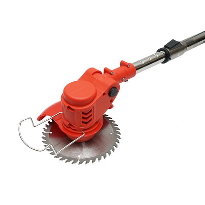 Electric brush cutter 850W extendable, 2 lithium batteries 21V/3000 mAh, speed 18000 r/min accessories included