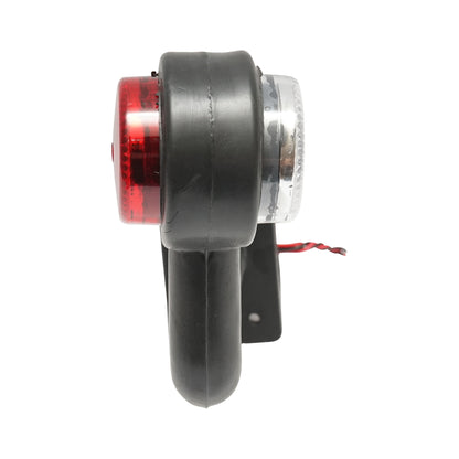 Side marker lights with LED 12/24V, red-white Breckner Germany
