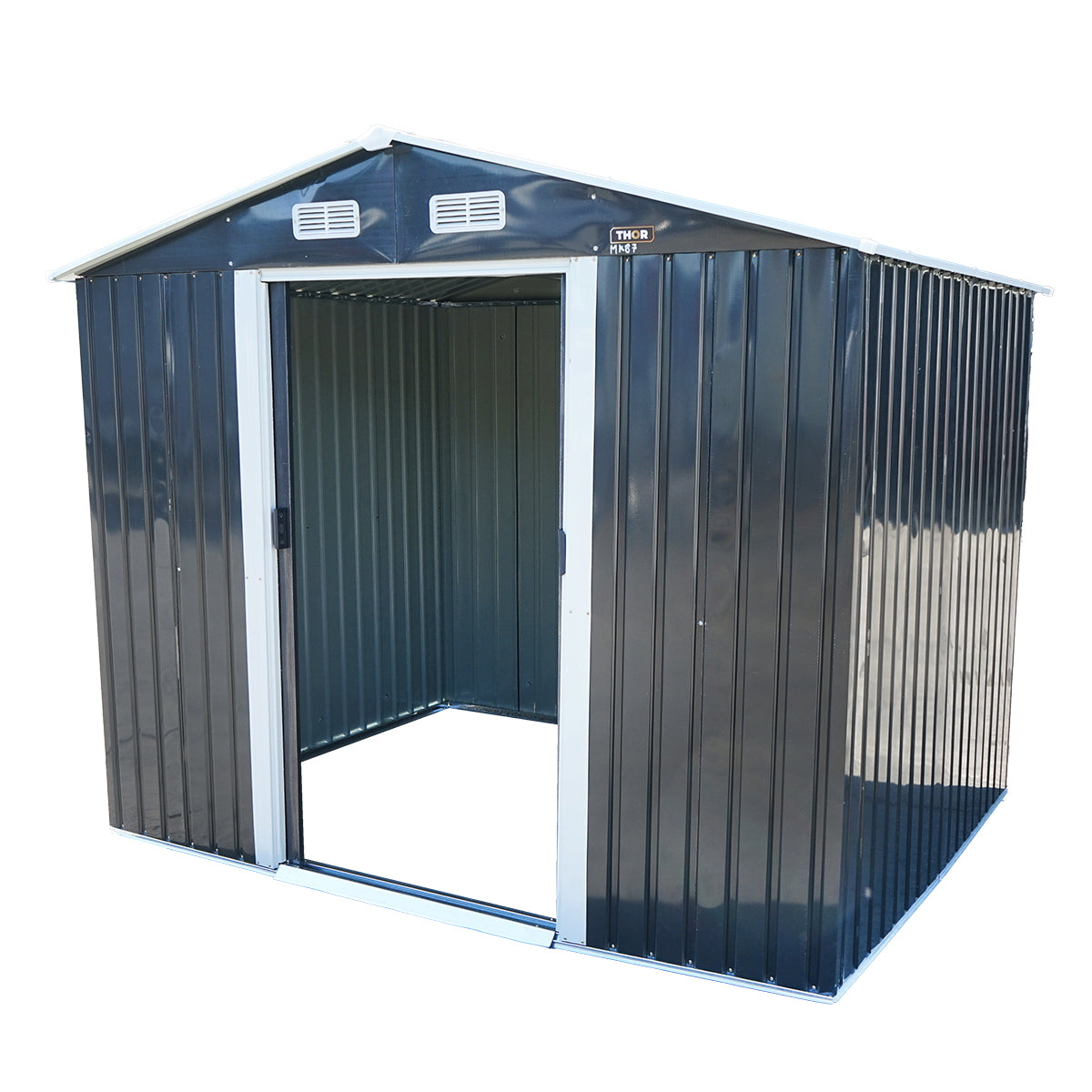 Metal garden shed 205x257x212cm