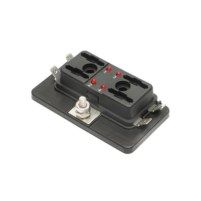 Flat fuse box with 4 slots Breckner Germany