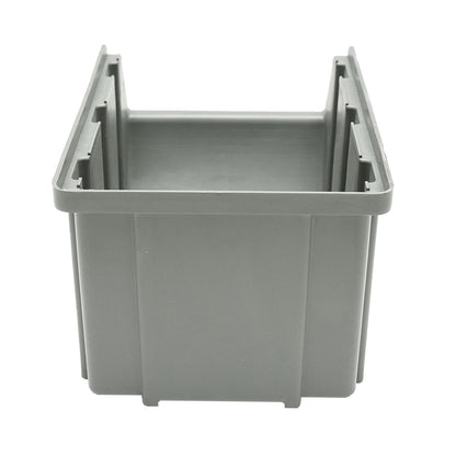 Plastic storage box 130x215x120mm gray