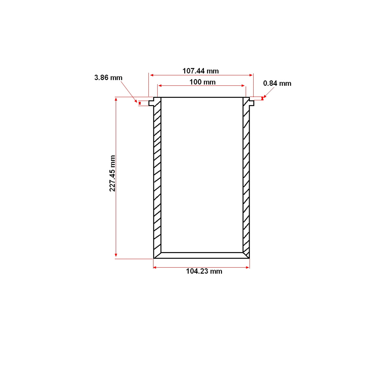 Cylinder shirt for Massey Ferguson OEM 4222128M1