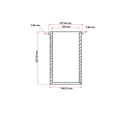 Cylinder shirt for Massey Ferguson OEM 4222128M1