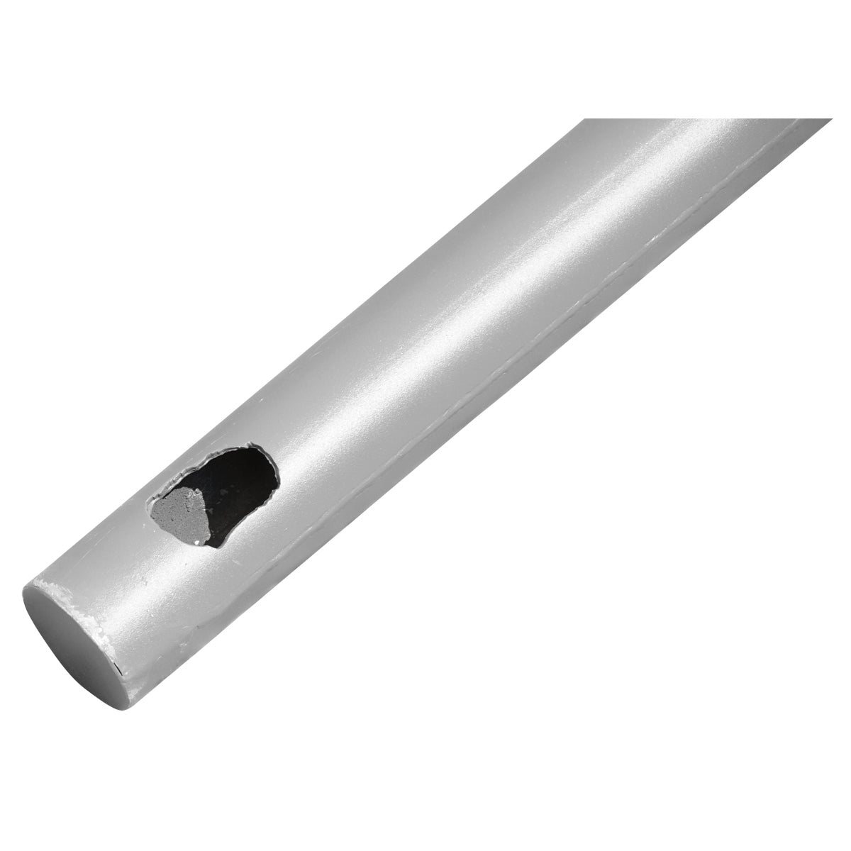 5M conical pole with horizontal arm for street lighting