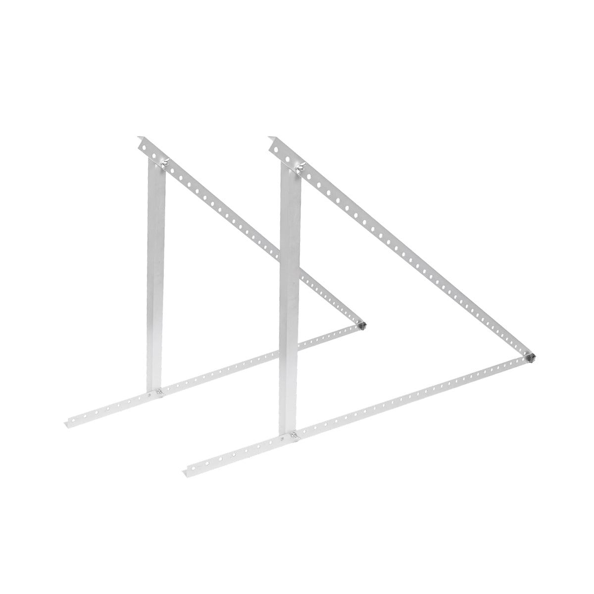 Triangle-type supports for securing 550W photovoltaic solar panels with adjustable angle Breckner Germany