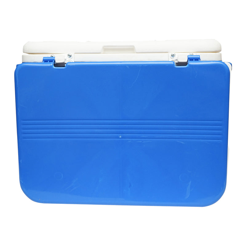 45L blue picnic freezer with table 610x405x445mm Breckner Germany
