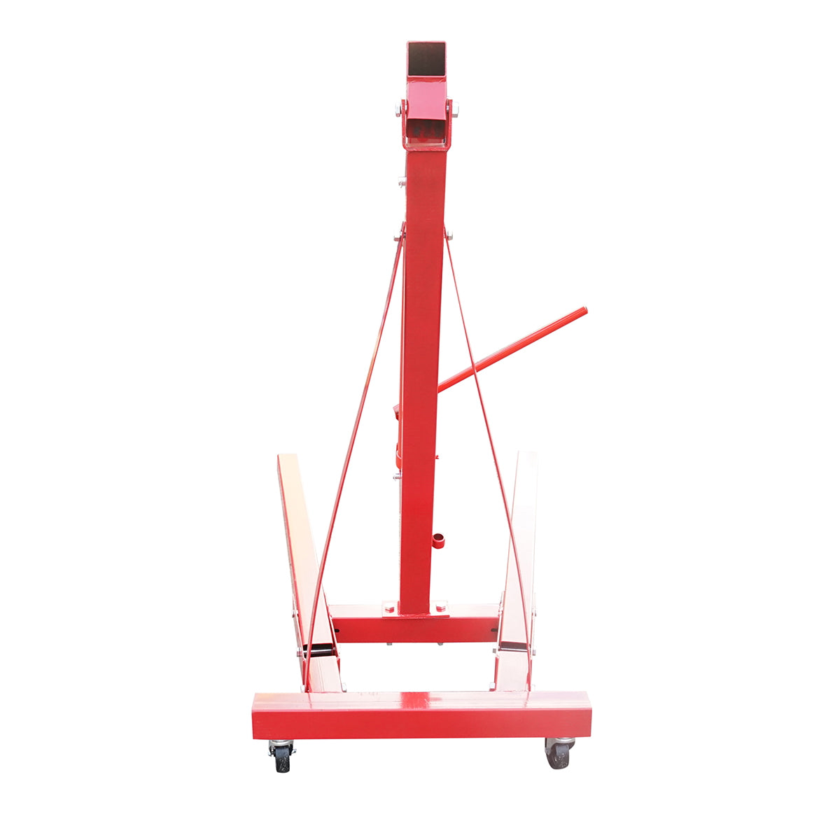 Folding hydraulic crane type giraffe for workshop 2T