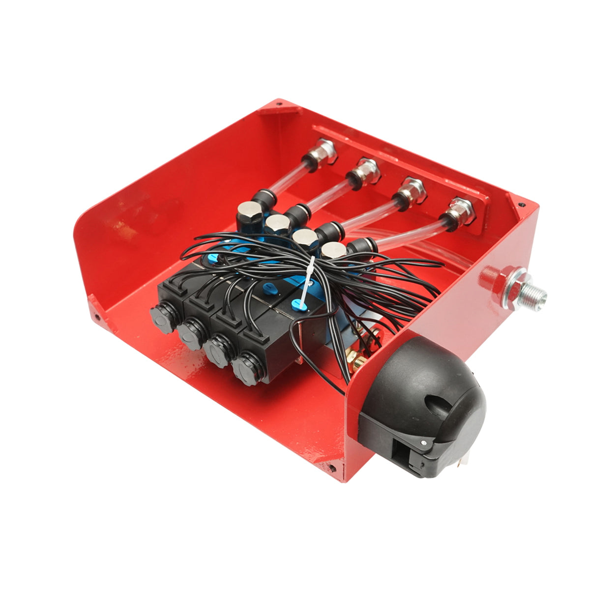 24V winch solenoid box for Forest Tractor, 2 open/close