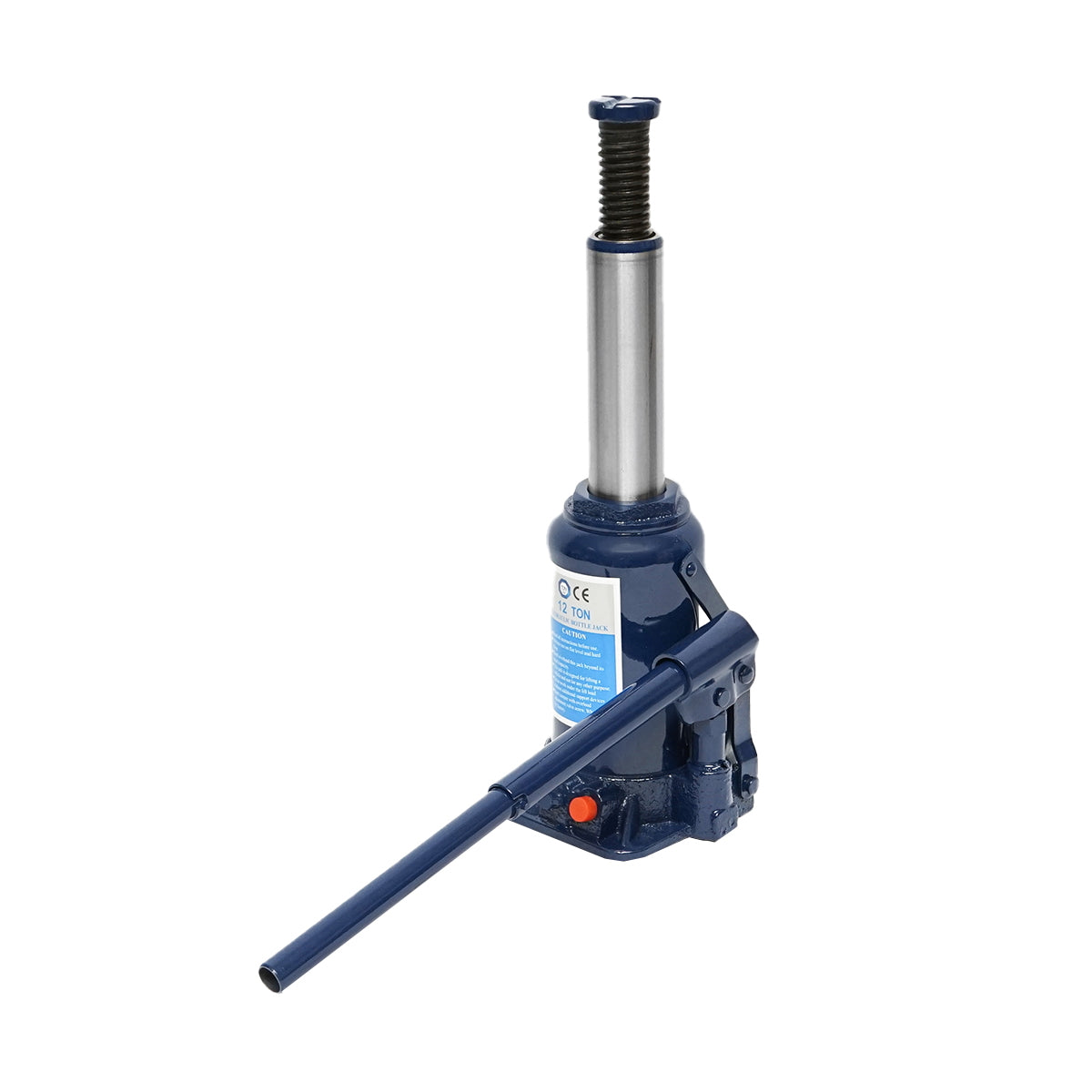 12-ton piston type hydraulic jack with valve 210mm