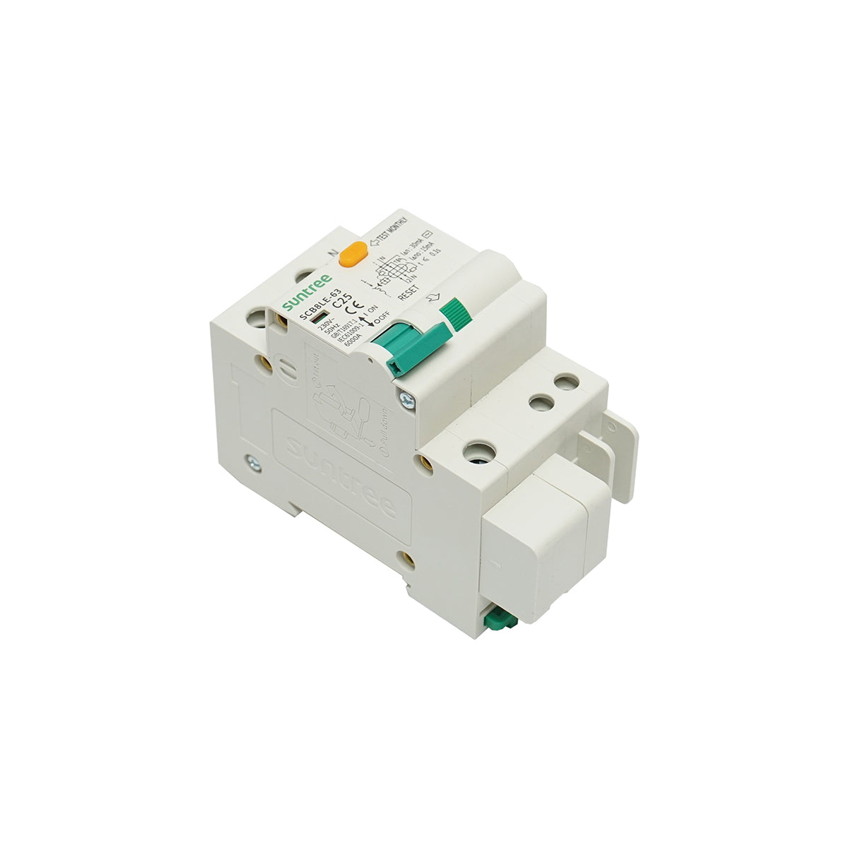 Differential safety 1P+N, 25A, 30mA Suntree