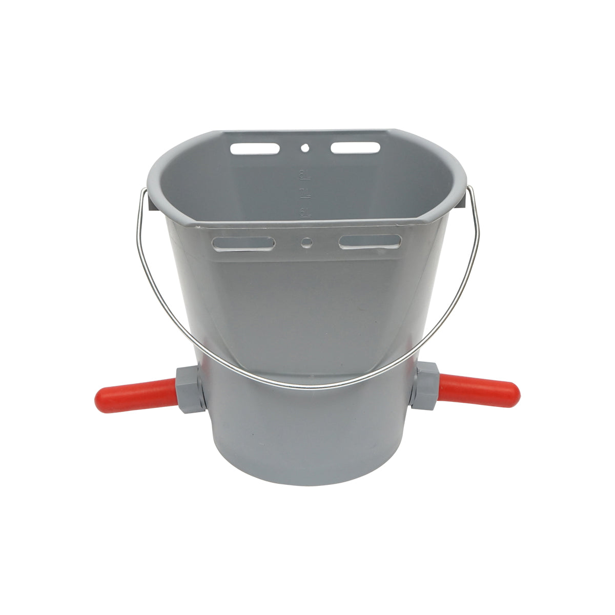 8L bucket with 3 teats for calf nursing - waterer