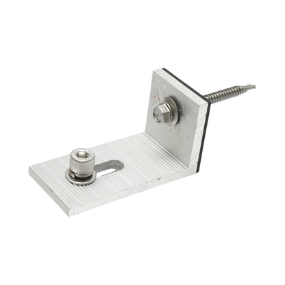 Clip L, fixing element for the plate, solar panel mounts photovoltaic system A 20mm Breckner Germany