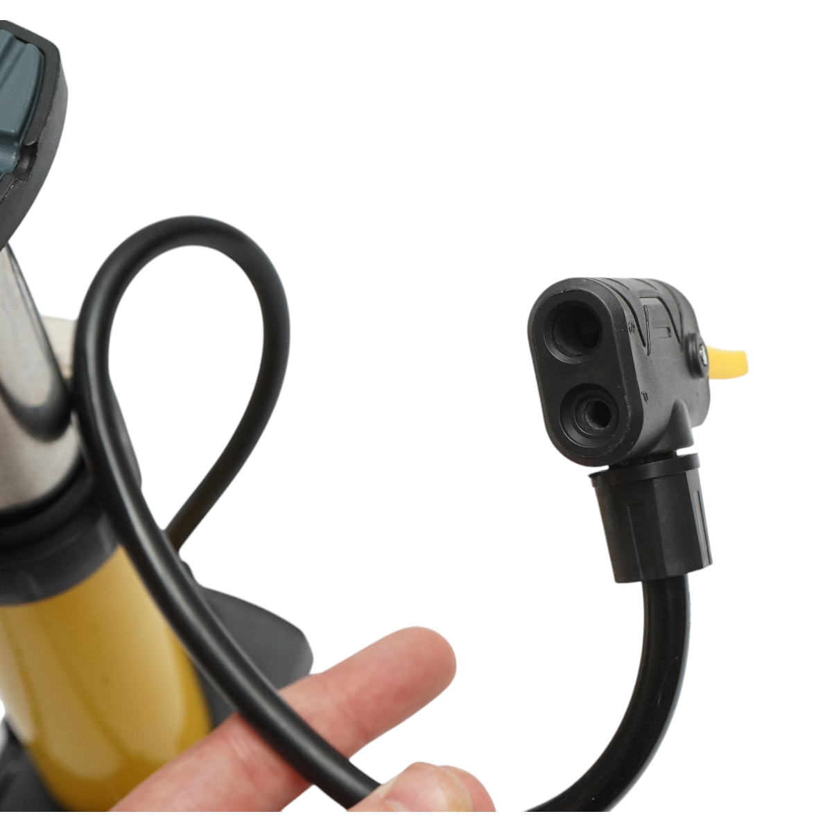 Foot pump 45x180mm Crownman