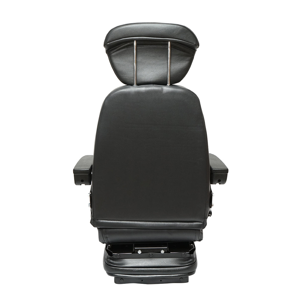 Universal adjustable seat for tractor with seat belt, armrests, and mechanical suspension 840x600mm