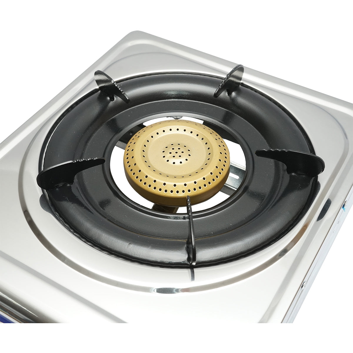 Hob, stainless steel with a 2.5KW metal burner, automatic ignition 380x285x94mm Breckner Germany