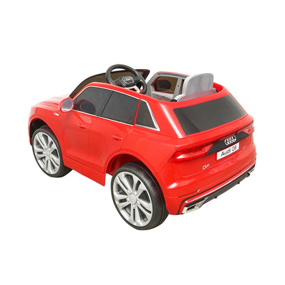 Electric car with 6V/7Ah battery and remote control for kids JJ2066 Audi Q8 red