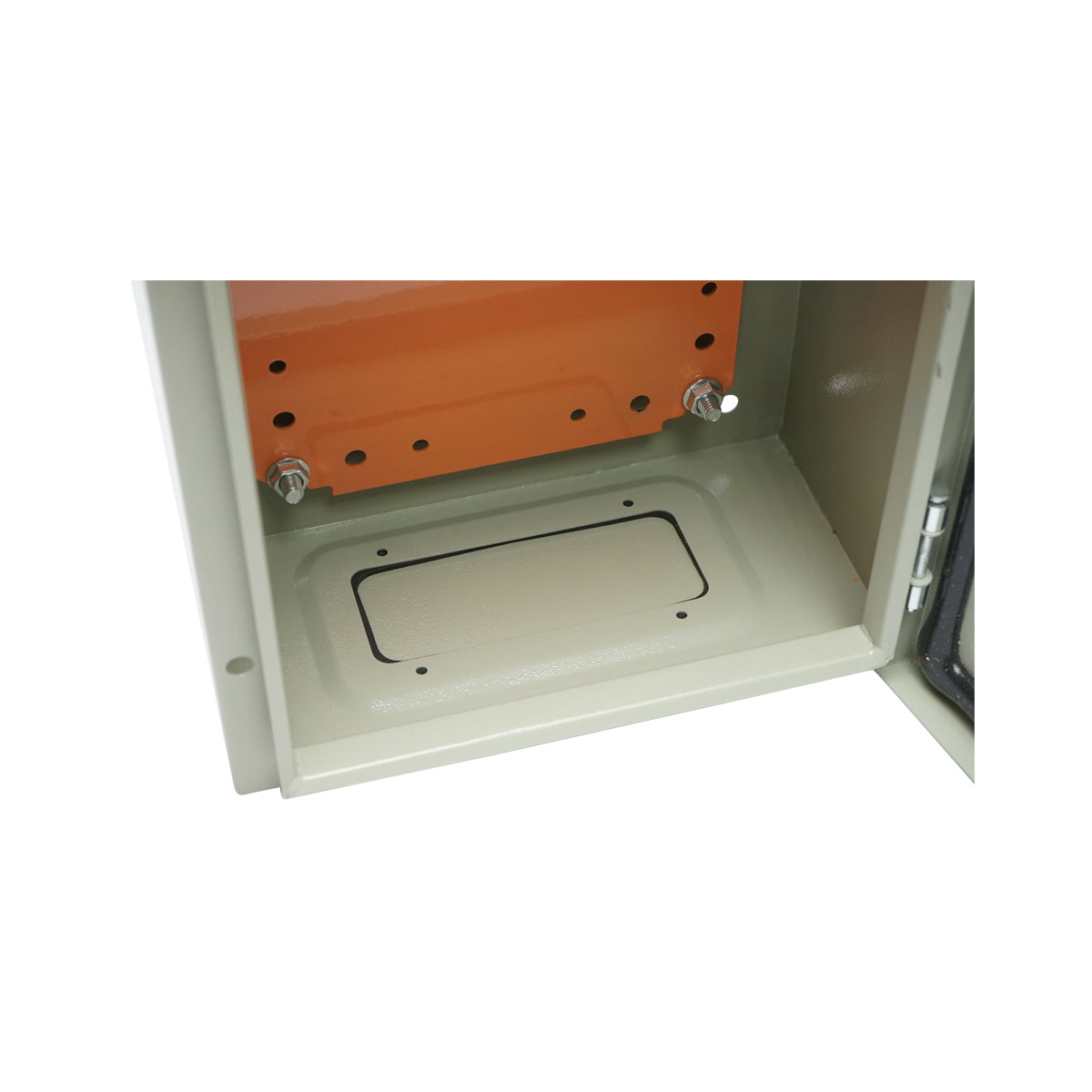 Metal electrical panel with counter panel, PT 300x250x150mm, IP65