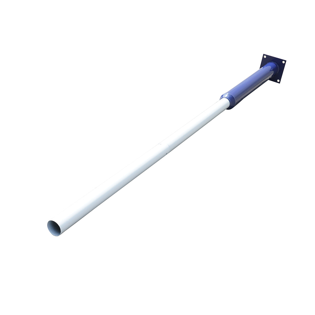 3m steel lighting pole with concrete mounting flange Breckner Germany