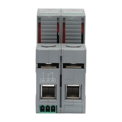 Surge protector with signaling for DC photovoltaic systems 2P type C 500VDC Suntree