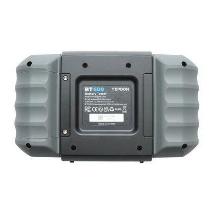 Digital battery tester with printer 12-24V, polarity protection 100-2000A BT600