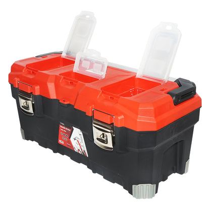 Professional tool box with aluminum handle 676x314x300mm Breckner Germany