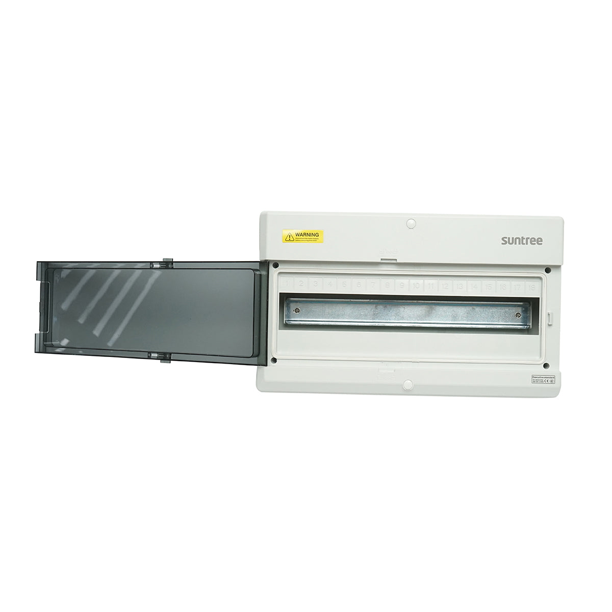 Safety switchboard applied 1 row, 18 modules IP66 Suntree