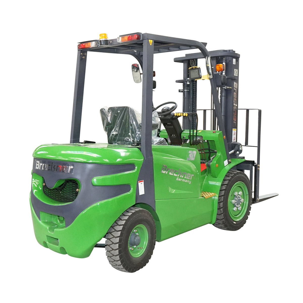 3T electric forklift duplex 3M with shaft shift Breckner Germany