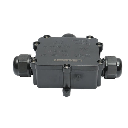 Sealed junction box with presets 24A 450V AC, 3 ways 3-14mm IP68 Leader