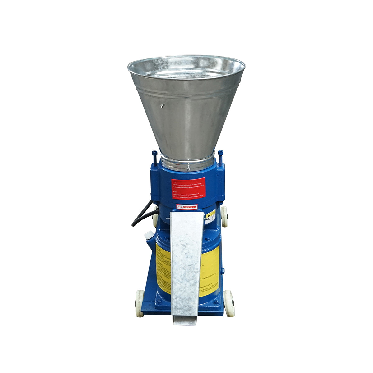 Feed granulator, 4KW grain press, 220V with a 6mm die and a maximum output of 150kg/H