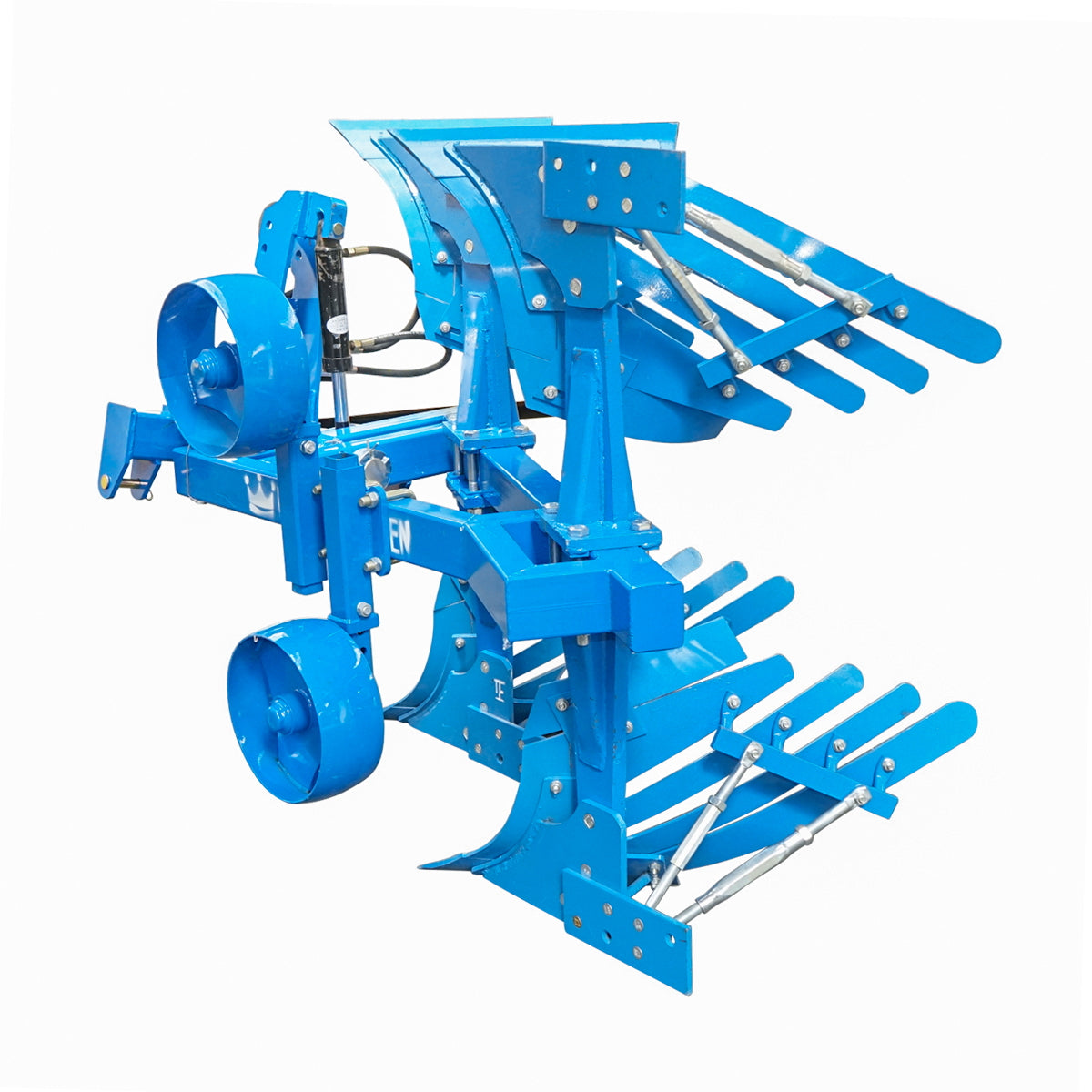 Agricultural plow with 2 blades and reversible hydraulic crested wings Konig Traktoren