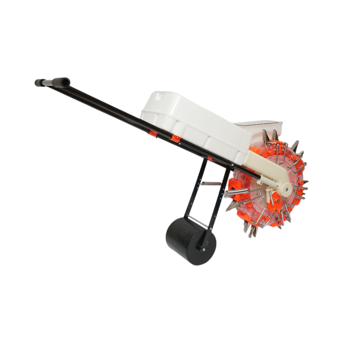 Manual sowing machine with 7 teeth, sowing depth 8cm, seed tank 4L, fertilization box 12L THOR