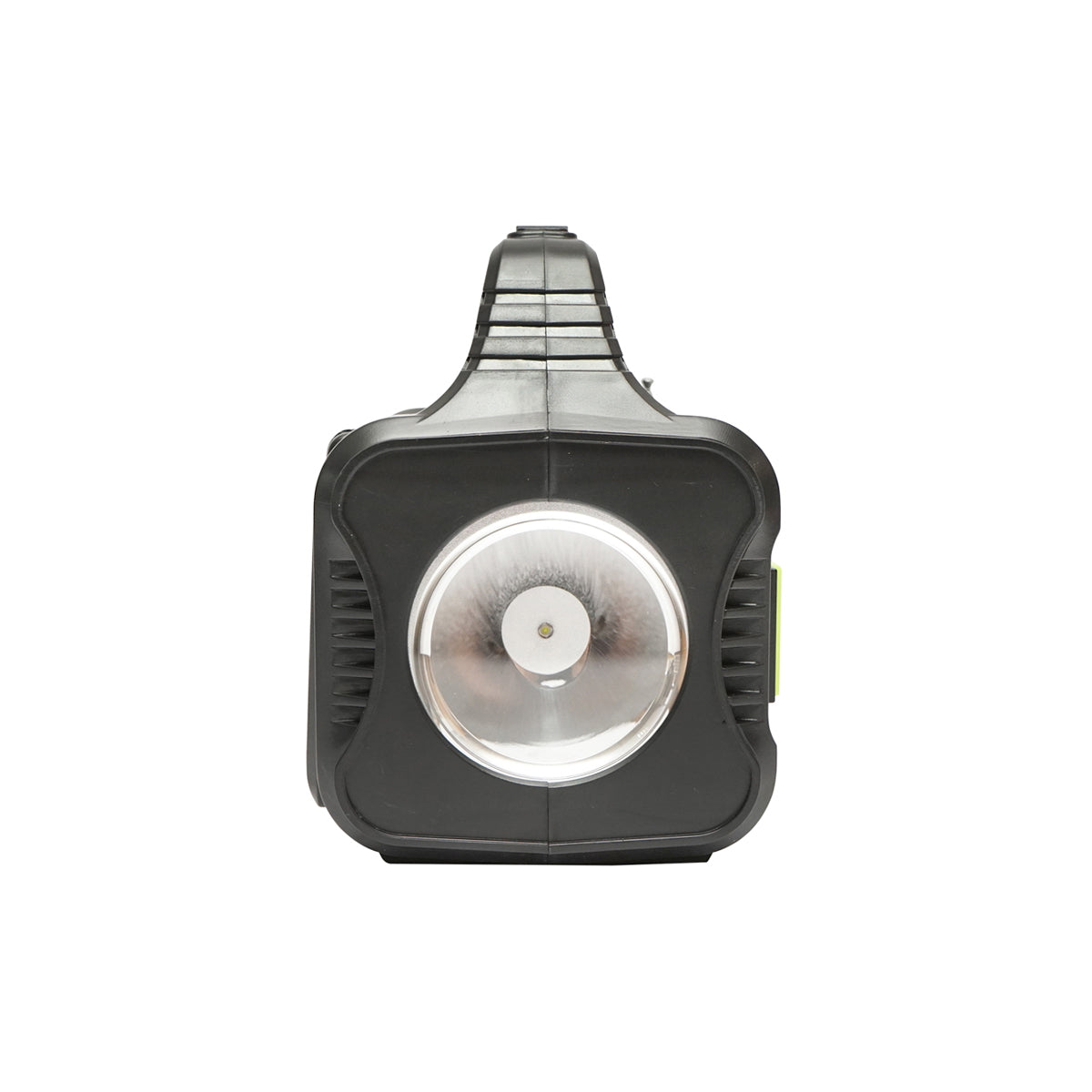Portable LED lighting kit with 4 bulbs/projector, solar panel, FM radio, and 10000 mAh battery for fishing camping GD-8076