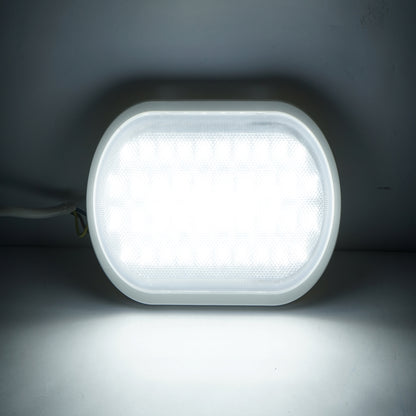 Oval LED application 18W, 220V, IP65 for indoor/outdoor 270x140mm cool light Breckner Germany