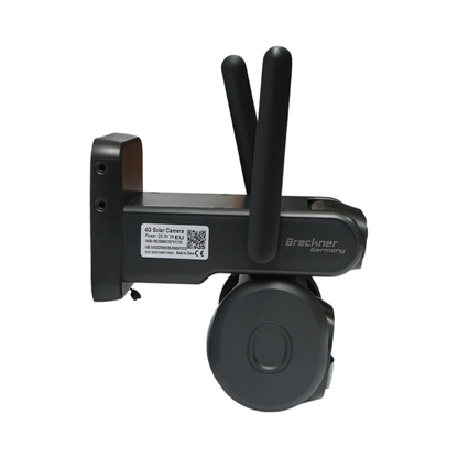 Surveillance camera with dual lens 6MP, 4G, WIFI 2.4 GHz with solar panel, 9000 mAh battery, PTZ control, motion sensor, PIR human detection, night vision and Ubox application