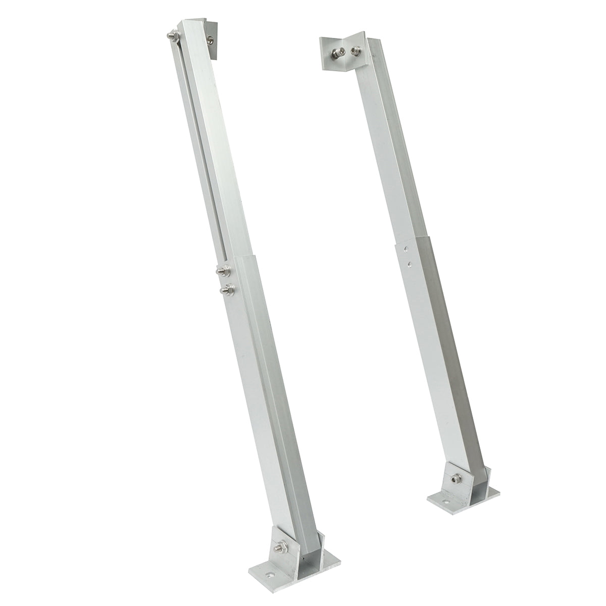 Adjustable supports for mounting photovoltaic solar panels with adjustable angle Breckner Germany