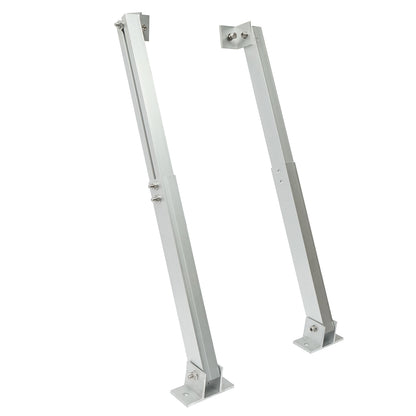 Adjustable supports for mounting photovoltaic solar panels with adjustable angle Breckner Germany