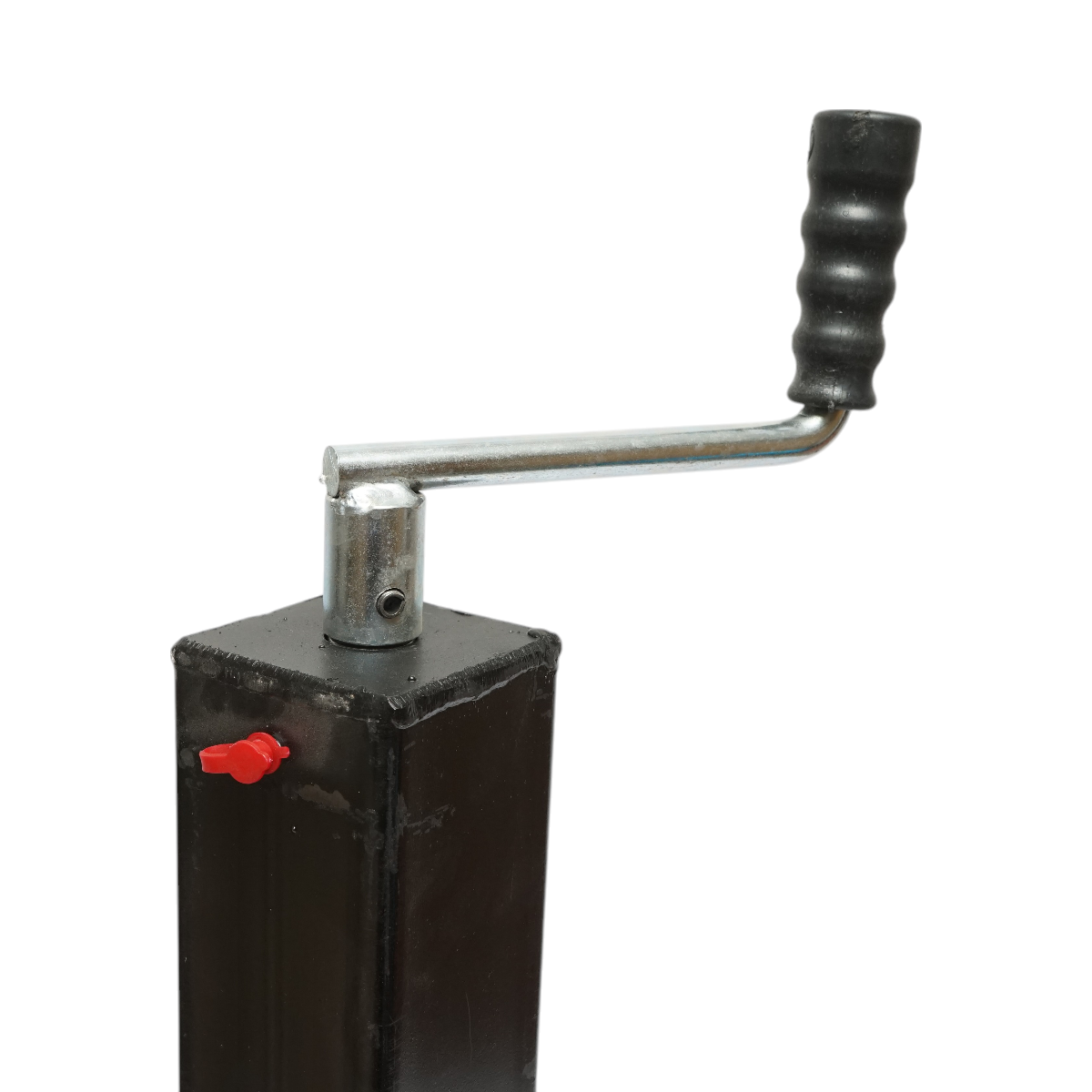 Adjustable support leg trailer with crank 55-85cm, lateral fixing, maximum load 4000 Kg