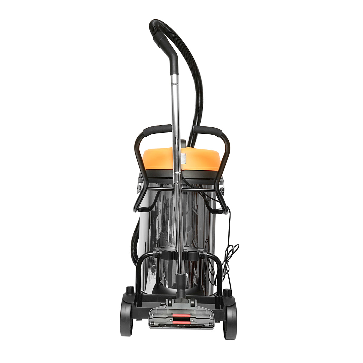 Professional industrial wet/dry vacuum cleaner volume 75L power supply voltage 220V, power 2x1200W stainless steel body Hoteche