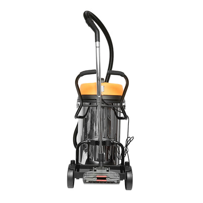 Professional industrial wet/dry vacuum cleaner volume 75L power supply voltage 220V, power 2x1200W stainless steel body Hoteche